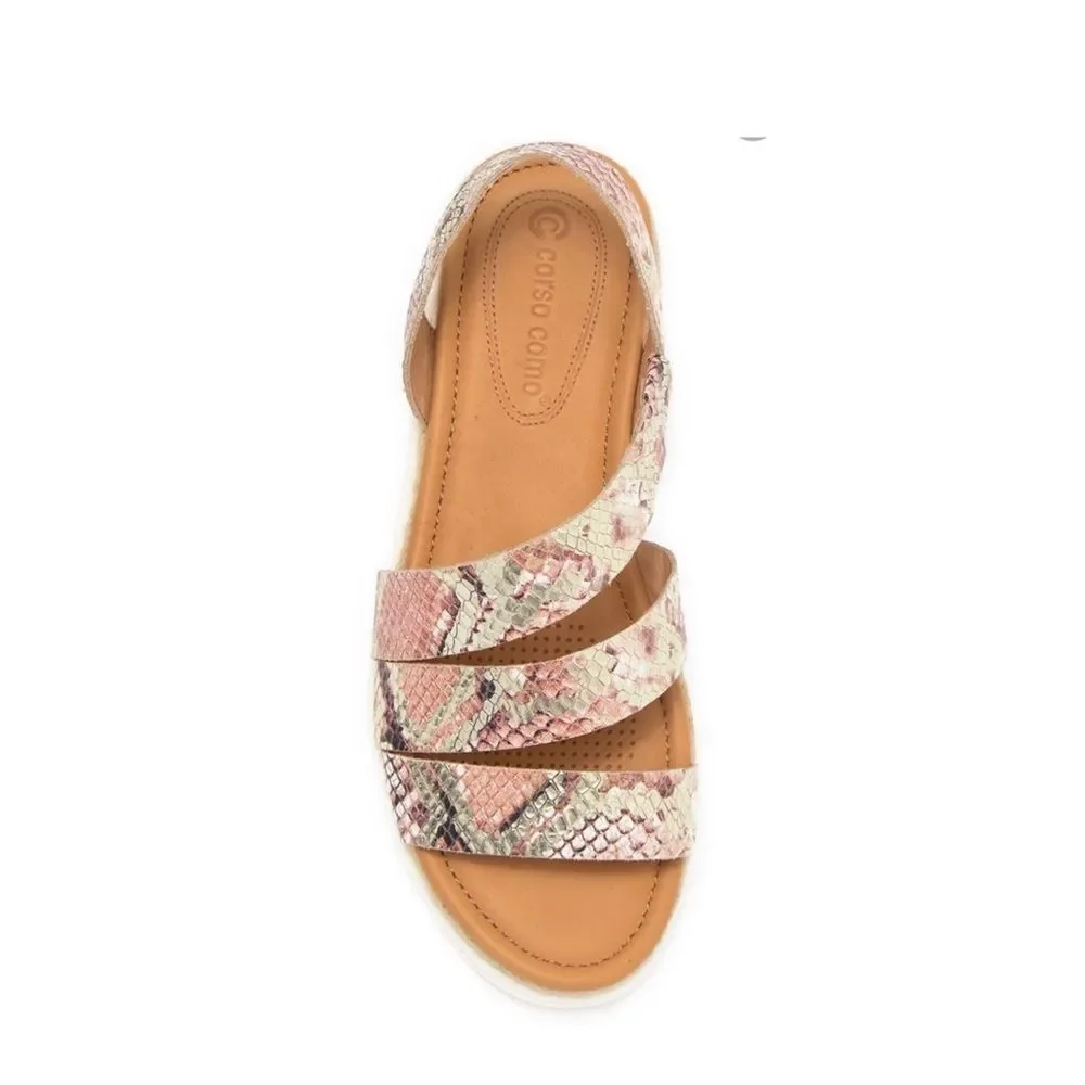 𝅺Corso Como Yashy Strappy Platform Sandal NIB